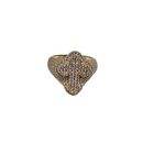 10K Gold Cross Ring New CAL-005