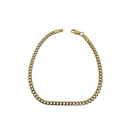 4.5mm Miami Cuban Link Bracelet or jaune 10K Box-002