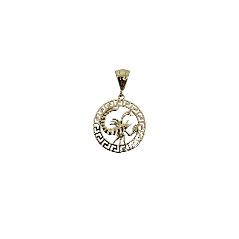 Bold 10k Gold Scorpio Pendant – A Timeless Statement of Power