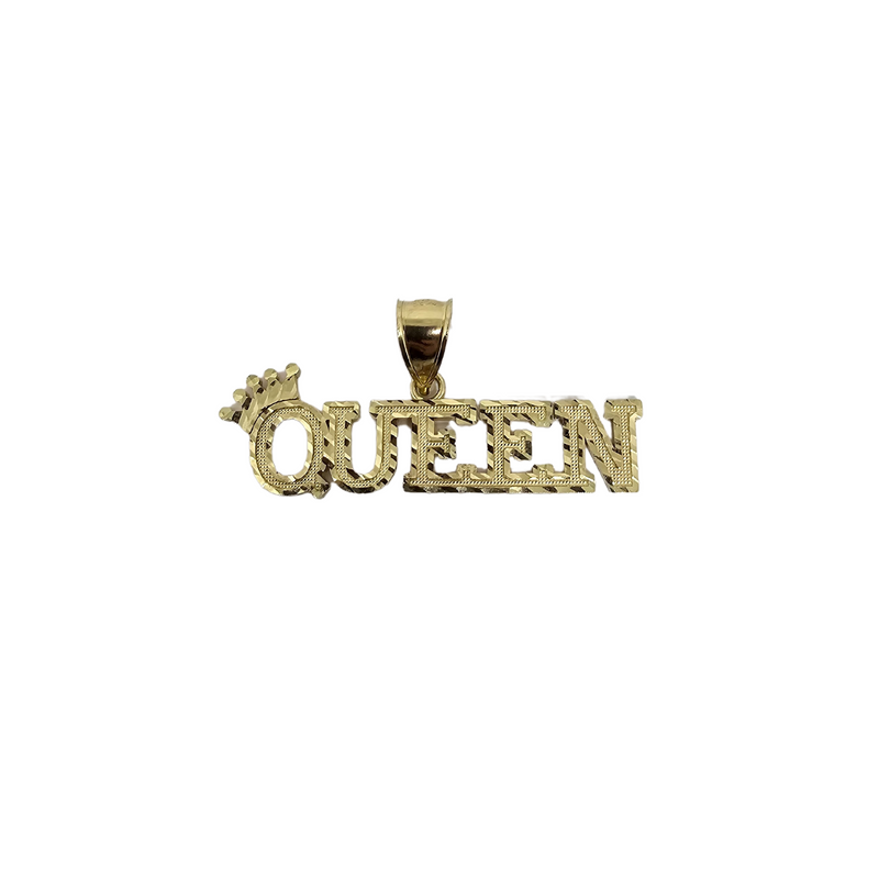 10k Queen Gold Pendant