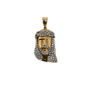 10k Gold Jesus Pendant New