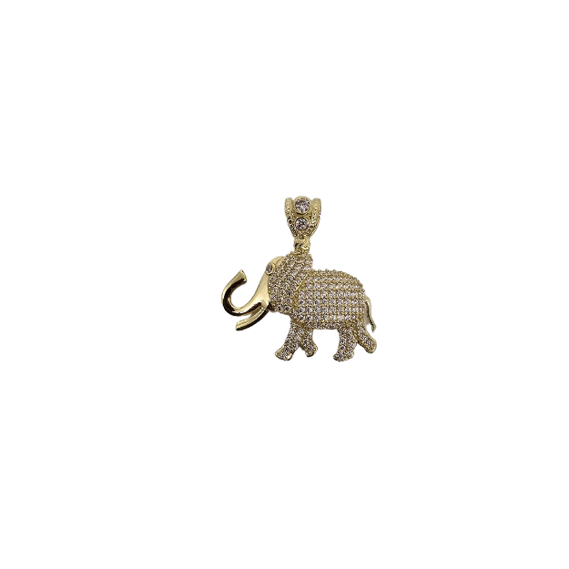 10k Gold Elephant New CAL-60