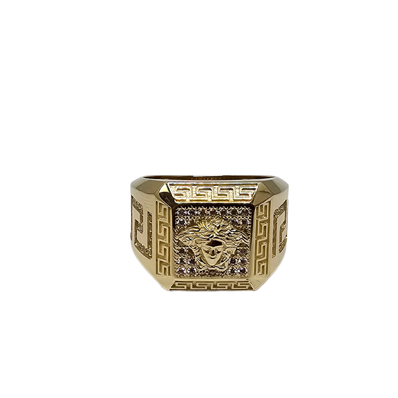 10k Greek Design Gold Ring