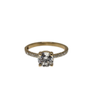 Bague de fiançailles 14k 1.00ct VS Diamants ronds
