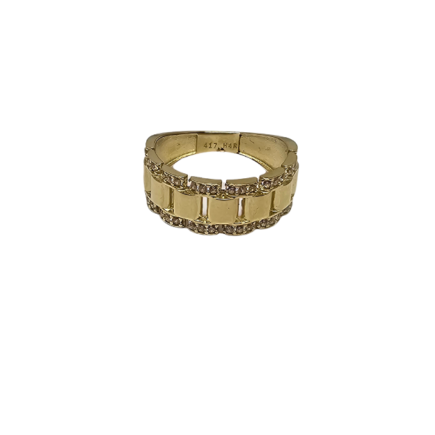 10k Gold Women Ring Alice New