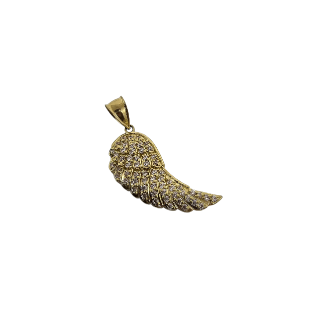 10k Gold Angel wing  New