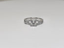 14k infinity love Ring 1.34ct VS Diamonds