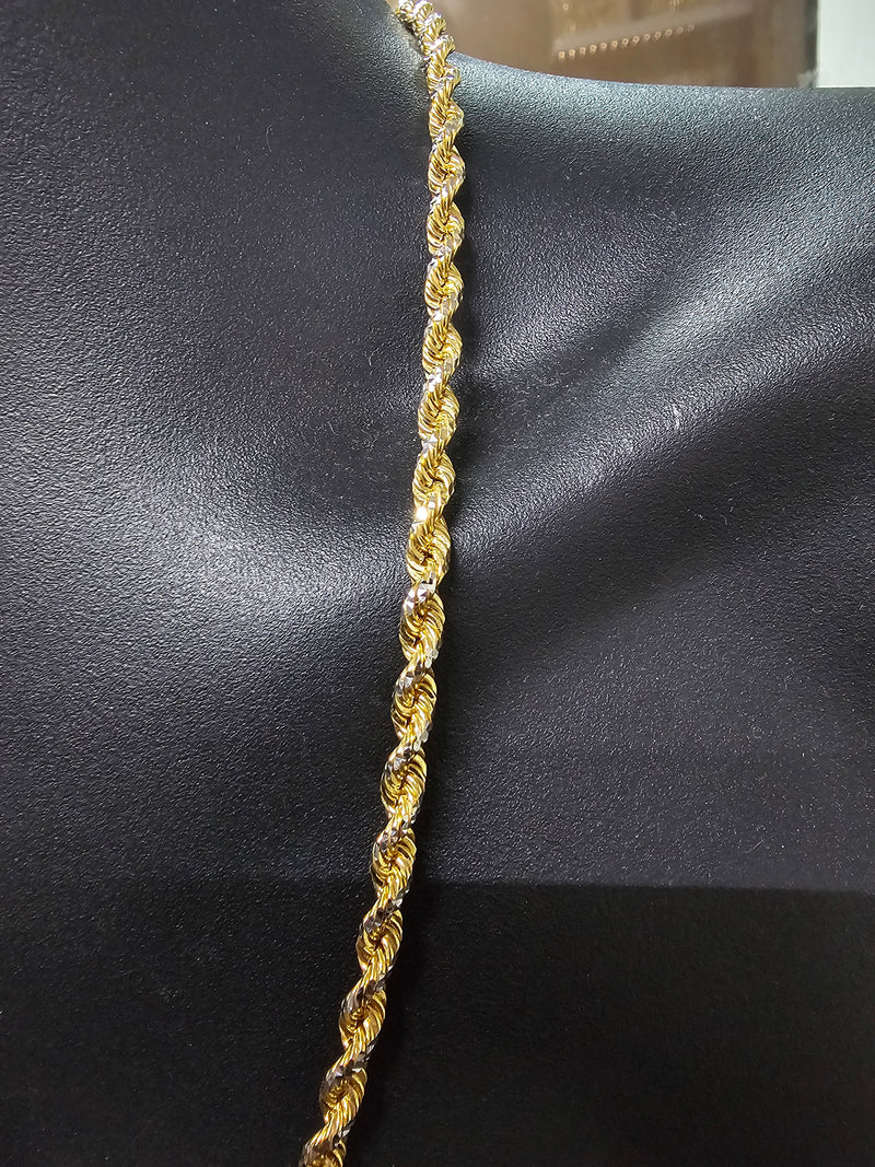 10k Rope 5mm 10k Rope 2 tons Solid/full diamond cut