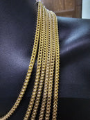 10k 5mm Franco Yellow gold