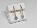10k Oval finest 0.77ct VS Diamonds