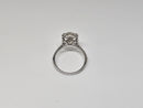 14k Oval Shape Marry Ring 3.91ct VS Diamonds