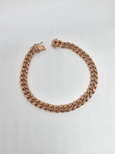 10k 8mm Miami Cuban Link Rose Gold D-Cut