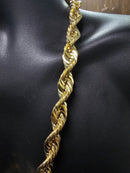 15MM 10K Jumbo Laser cut Rope Chain bbb-399