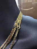 14k 4mm Marined chain solid/full