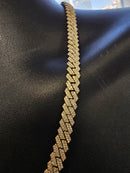 10k 8mm Monaco solid/full 13.00ct Diamonds si