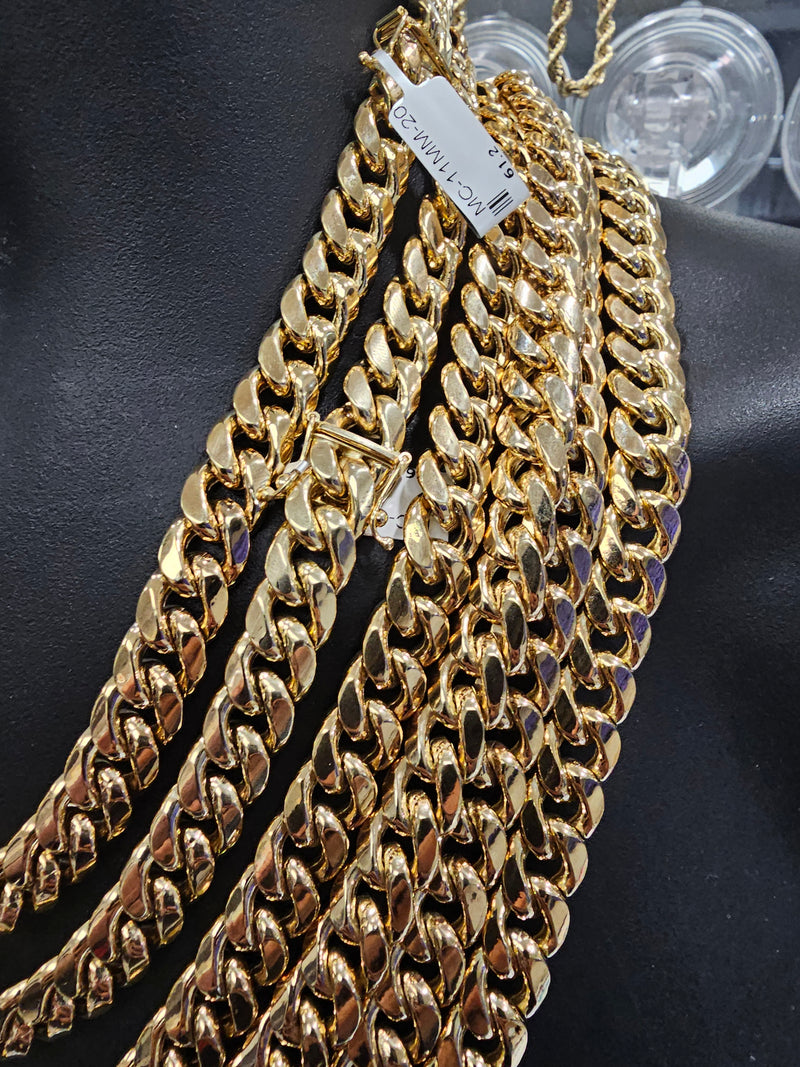 10k 11mm Miami Cuban Link Box Lock