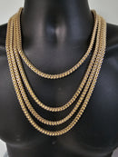 10k 5mm Franco Diamond cut