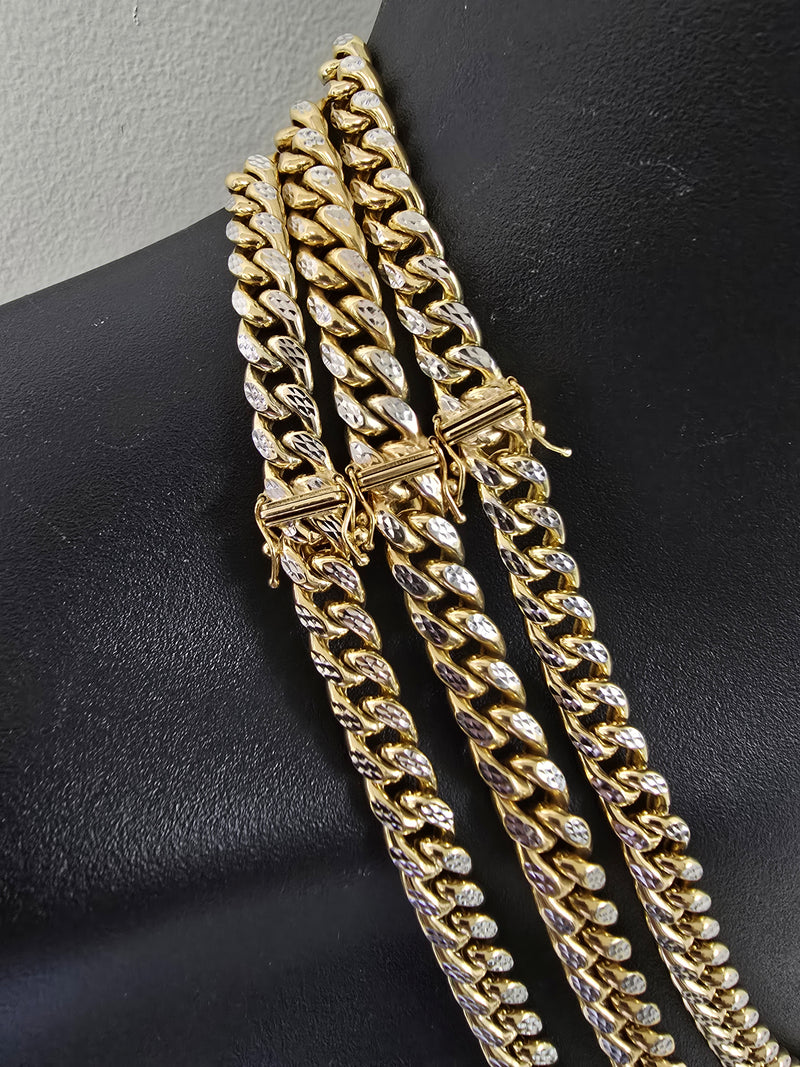 10K Diamond Cut Miami Cuban Link Chain MCD85