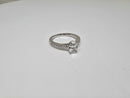 Beautiful Oval shape  1.27CT Lab Diamond Engagement Rings in 14K White Gold