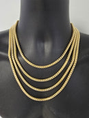 10k 5mm Rondo Monaco Yellow Gold chain CZS lock model 2026
