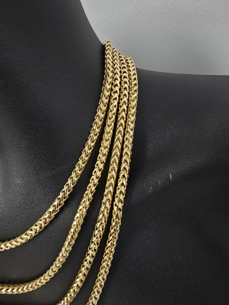 10k 5mm Rondo Monaco Yellow Gold chain CZS lock model 2026