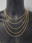 2MM 10k Yellow Gold Baby Miami Cuban Link Chain