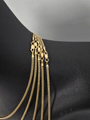 2MM 10k Yellow Gold Baby Miami Cuban Link Chain