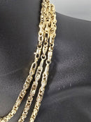 4.5mm Bullet Diamond cut chain 10k Gold 2026 model