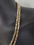 4.5mm Bullet  chain 10k Gold 2026 model