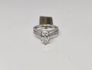 Enchanting Pear shape 1.98CT Lab Diamond Engagement Rings in 14K White Gold