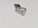 Enchanting Pear shape 1.98CT Lab Diamond Engagement Rings in 14K White Gold