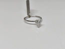 Beautiful  Pear shape 1.13CT Lab Diamond Engagement Rings in 14K White Gold