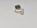 Beautiful Oval  shape 1.58CT Lab Diamond Engagement Rings in 14K Yellow Gold