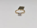Beautiful Round shape 1.15 CT Lab Diamond Engagement Rings in 14K Yellow Gold