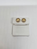 10K 0.10CT Boucle D 'Oreilles avec Vis DE-043