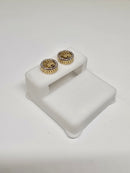 10K 0.10CT Boucle D 'Oreilles avec Vis DE-043