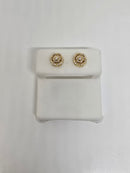 10K 0.18CT Boucle D 'Oreilles avec Vis