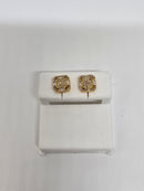 10K 0.36CT Boucle D 'Oreilles avec Vis DE-043