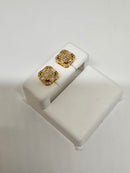 10K 0.36CT Boucle D 'Oreilles avec Vis DE-043