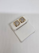 10K 0.50CT Boucle D 'Oreilles avec Vis DE-043