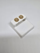 10K 0.48CT Diamond Stud Screw Back Earring