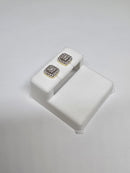 10K 0.30CT Boucle D 'Oreilles avec Vis DE-043