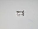 14k 1.00ct diamonds studs screw back