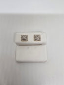 10k 0.41ct Diamond Stud Screw Back Earing