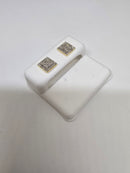 10k 0.41ct Diamond Stud Screw Back Earing