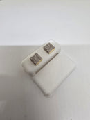 10k 0.57ct Diamond Stud Screw Back Earing