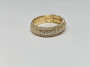 10k 2.29ct VS Lab diamonds wedding band