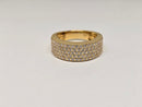 14k 1.88ct vs lab diamonds wedding bandx7