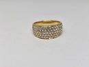 10k 1.42ct vs lab diamonds wedding bandx11