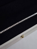 14k yellow 3mm 3.35ct vs diamonds tennis bracelet